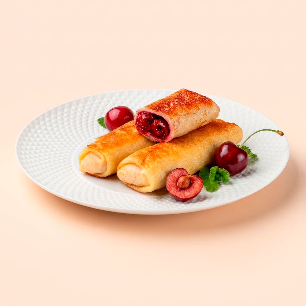 Блинчики c вишней 3 шт