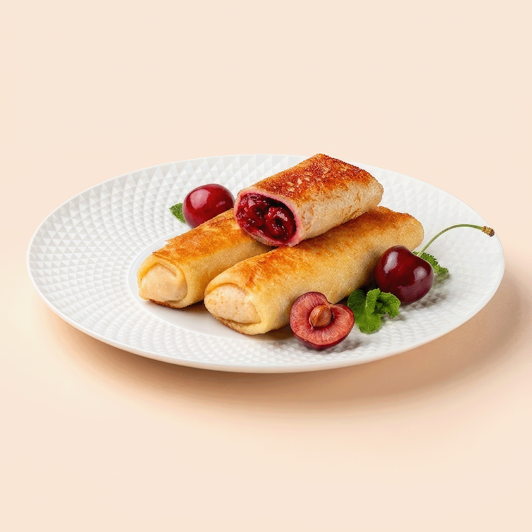 Блинчики c вишней 6 шт
